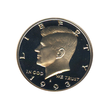 Kennedy Half Dollar 1993-S Proof Silver